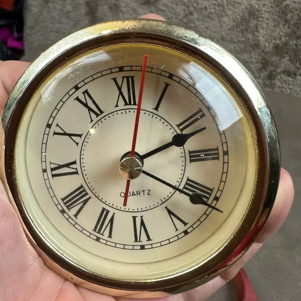 International Silver Co 1995 Vintage Mantel Clock Home Decor Mantle